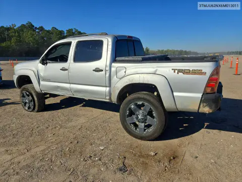 2006 Toyota Tacoma Double Cab Prerunner VIN 3TMJU62NX6M013011 фото 2