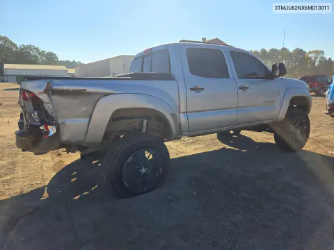 2006 Toyota Tacoma Double Cab Prerunner VIN 3TMJU62NX6M013011 фото 3