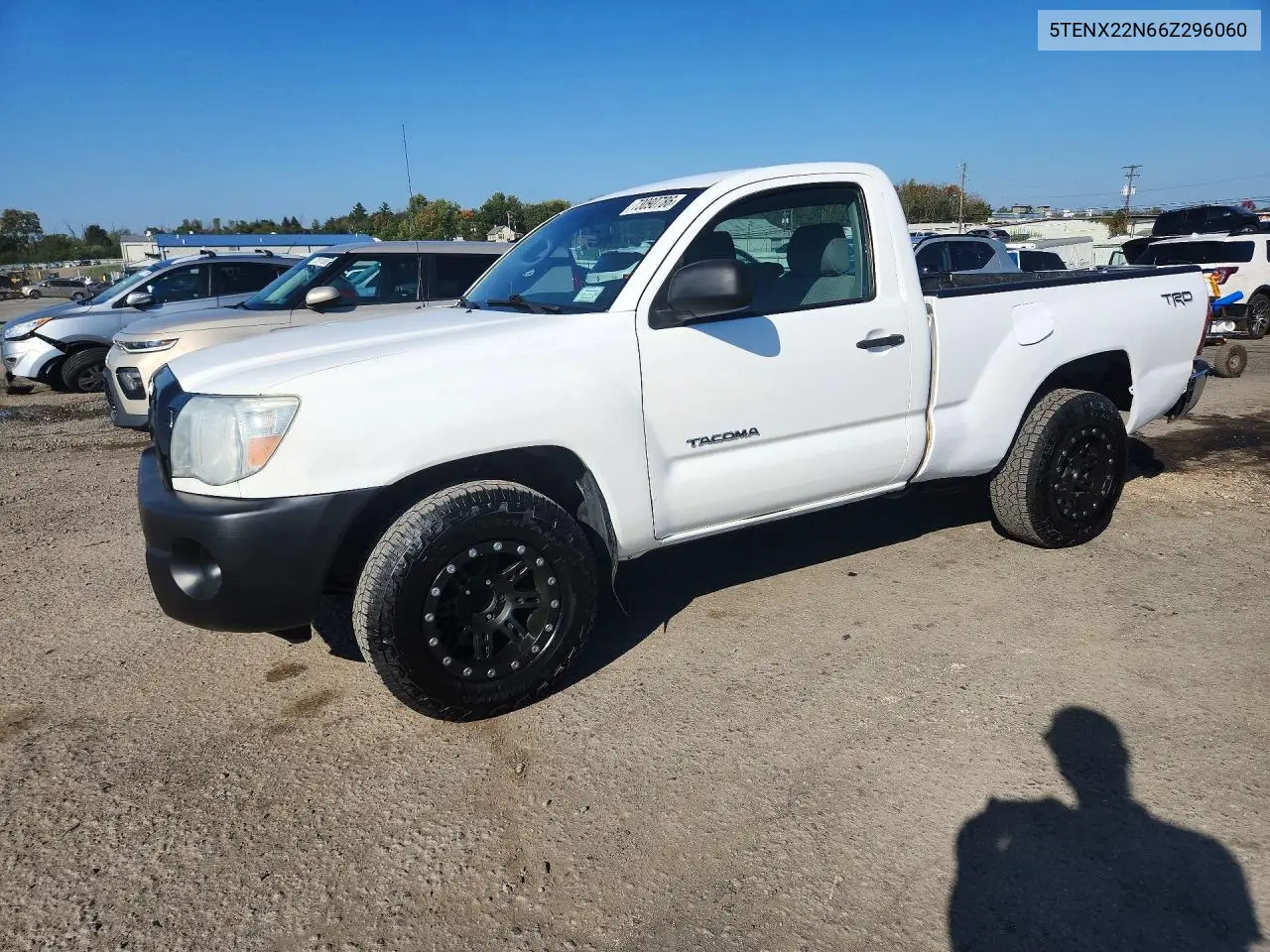 2006 Toyota Tacoma Dlx VIN 5TENX22N66Z296060 фото 1