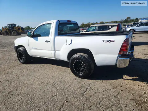 2006 Toyota Tacoma Dlx VIN 5TENX22N66Z296060 фото 2