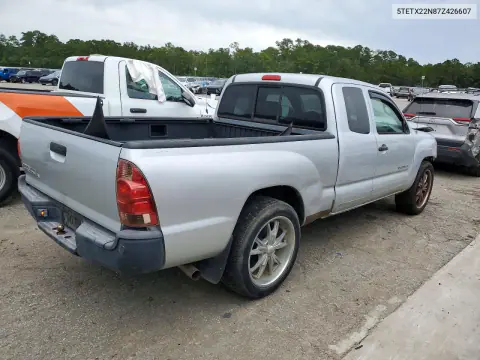 2007 Toyota Tacoma Base VIN 5TETX22N87Z426607 фото 3