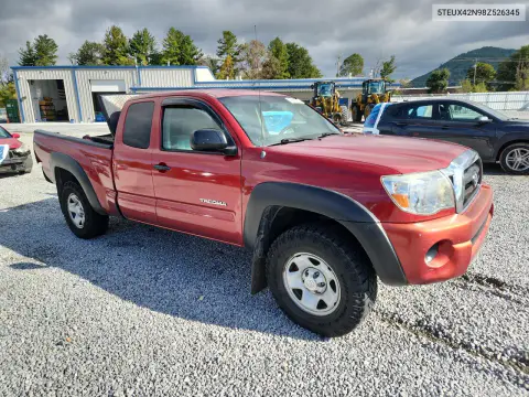 2008 Toyota Tacoma Access Cab VIN 5TEUX42N98Z526345 фото 4