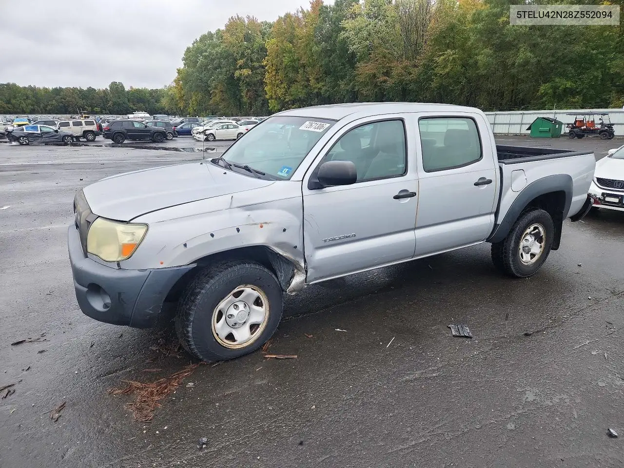 2008 Toyota Tacoma V6 VIN 5TELU42N28Z552094 фото 1