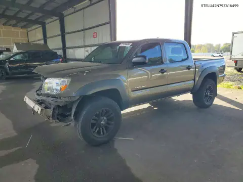 5TELU42N79Z616499 — 2009 Toyota Tacoma, Передняя часть, фото до ремонта