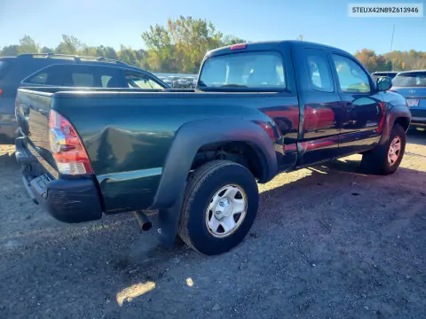 2009 Toyota Tacoma Access Cab VIN 5TEUX42N89Z613946 фото 3