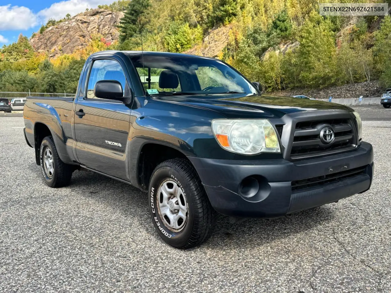 2009 Toyota Tacoma Base VIN 5TENX22N69Z621584 фото 1