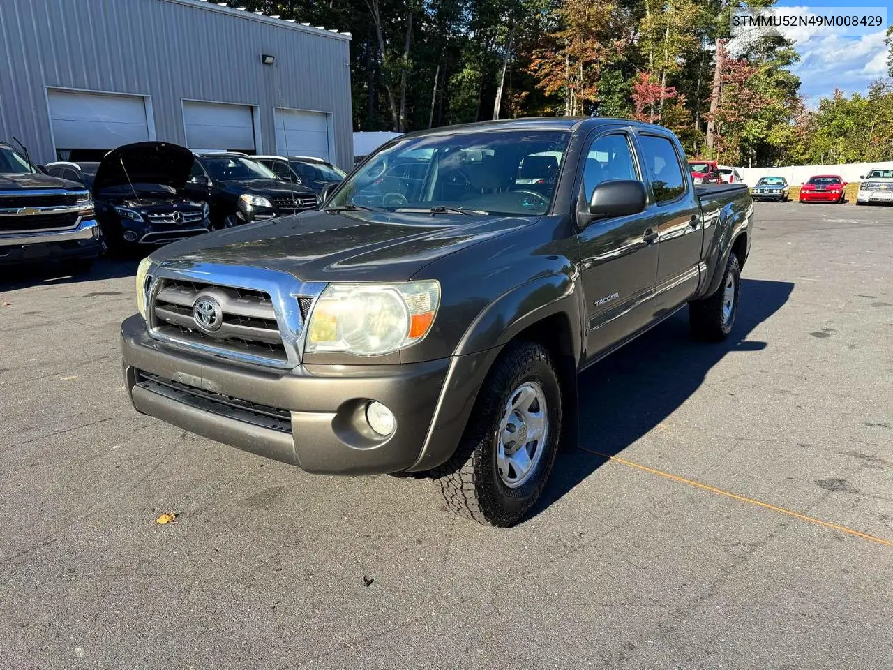 2009 Toyota Tacoma Double Cab Long Bed VIN 3TMMU52N49M008429 фото 1