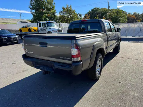 2009 Toyota Tacoma Double Cab Long Bed VIN 3TMMU52N49M008429 фото 3