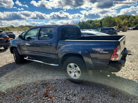 2010 Toyota Tacoma V6 VIN 3TMLU4EN5AM055782 фото 2