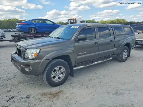 3TMMU4FN8AM022164 — 2010 Toyota Tacoma, Передняя часть, фото до ремонта