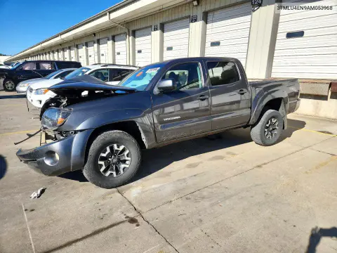 3TMLU4EN9AM053968 — 2010 Toyota Tacoma, Передняя часть, фото до ремонта