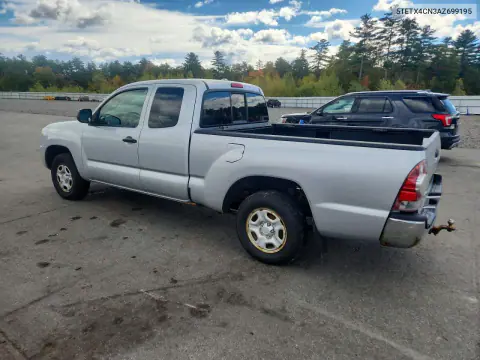 2010 Toyota Tacoma Base VIN 5TETX4CN3AZ699195 фото 2