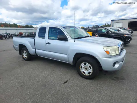 2010 Toyota Tacoma Base VIN 5TETX4CN3AZ699195 фото 4