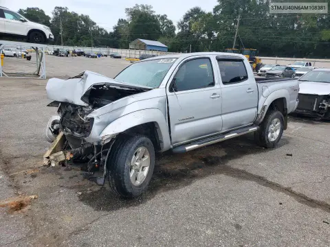 3TMJU4GN6AM108381 — 2010 Toyota Tacoma, Передняя часть, фото до ремонта