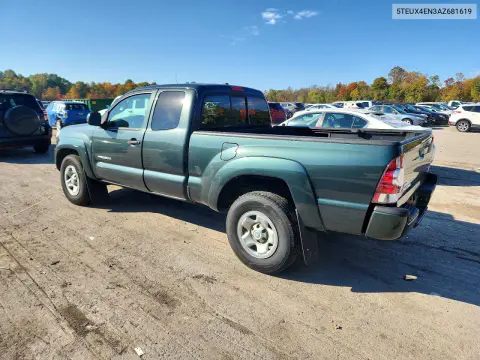 2010 Toyota Tacoma Access Cab VIN 5TEUX4EN3AZ681619 фото 2