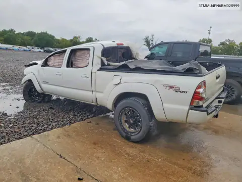 2011 Toyota Tacoma Pu 4X4 VIN 3TMMU4FN6BM025999 фото 2