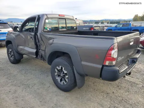 2011 Toyota Tacoma Base VIN 5TFPX4EN4BX005475 фото 2