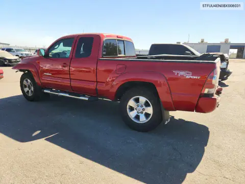 2011 Toyota Tacoma V6 VIN 5TFUU4EN0BX008031 фото 2