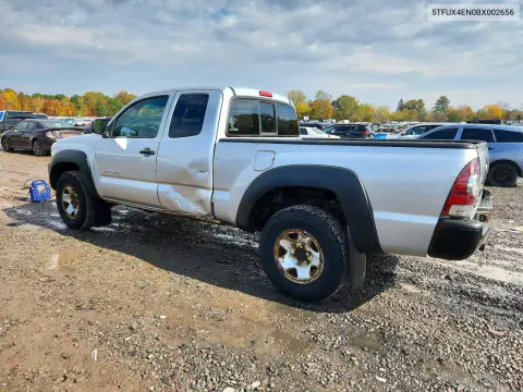 2011 Toyota Tacoma Base VIN 5TFUX4EN0BX002656 фото 2