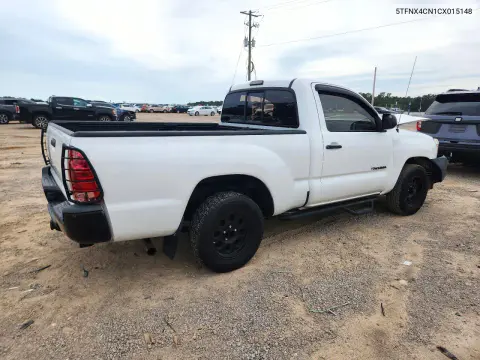 2012 Toyota Tacoma Base VIN 5TFNX4CN1CX015148 фото 3
