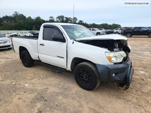 2012 Toyota Tacoma Base VIN 5TFNX4CN1CX015148 фото 4