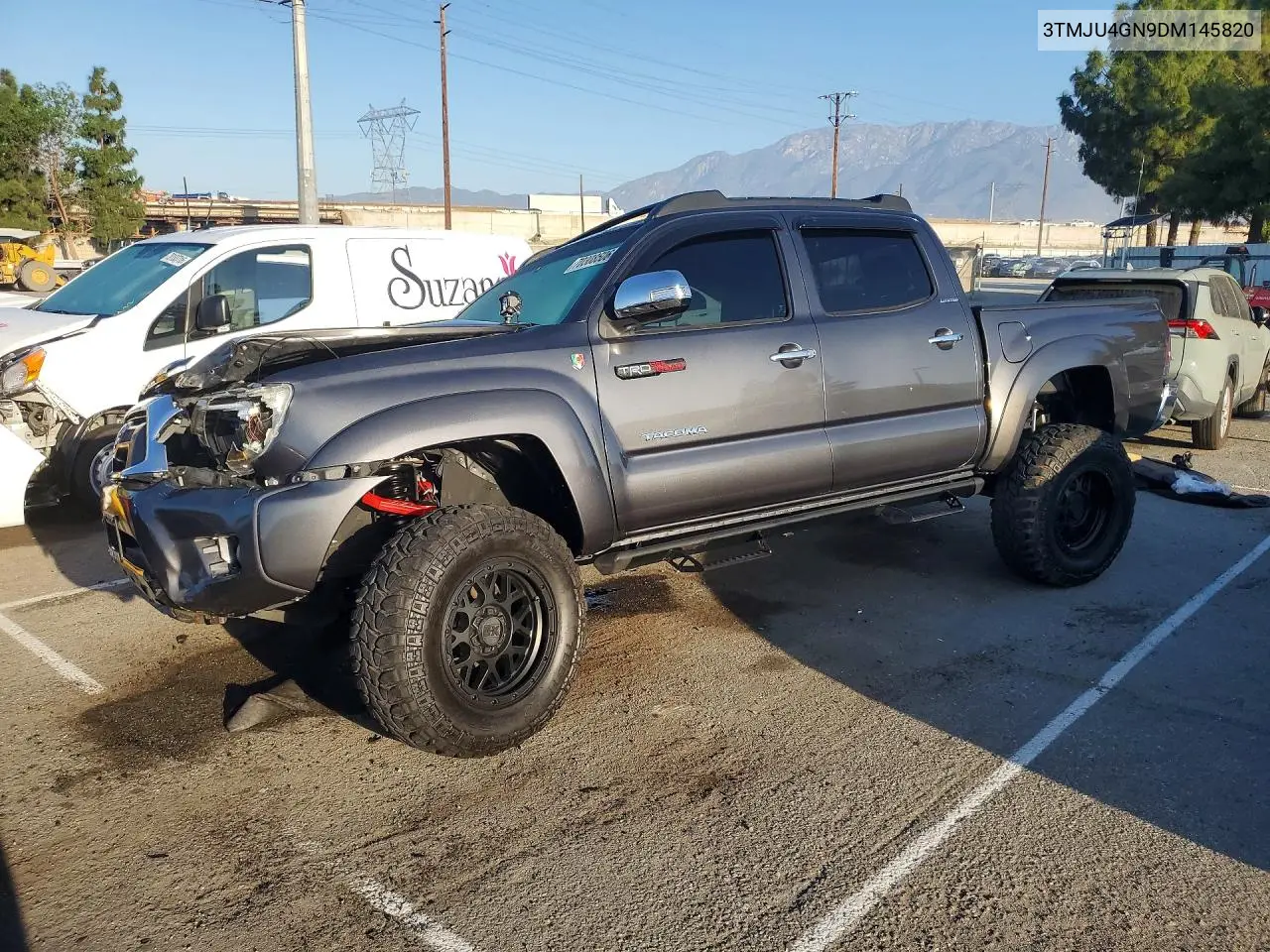 2013 Toyota Tacoma Double Cab Prerunner VIN 3TMJU4GN9DM145820 фото 1