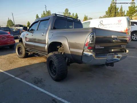 2013 Toyota Tacoma Double Cab Prerunner VIN 3TMJU4GN9DM145820 фото 2