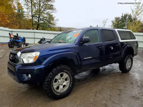 3TMLU4EN4DM124787 — 2013 Toyota Tacoma, Передняя часть, фото до ремонта