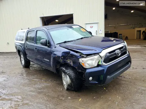 2013 Toyota Tacoma V6 VIN 3TMLU4EN4DM124787 фото 4