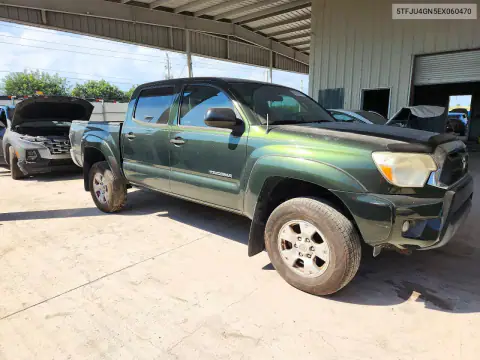 5TFJU4GN5EX060470 — 2014 Toyota Tacoma, фото 4 с аукциона Copart, Сторона