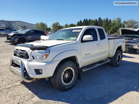 5TFUU4EN3EX096576 — 2014 Toyota Tacoma, Передняя часть, фото до ремонта