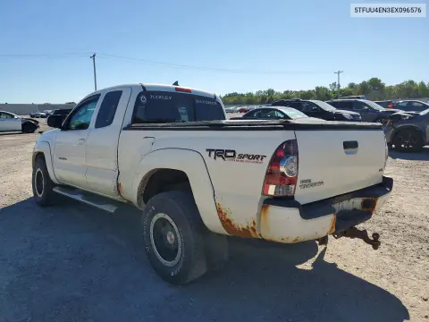 2014 Toyota Tacoma V6 VIN 5TFUU4EN3EX096576 фото 2
