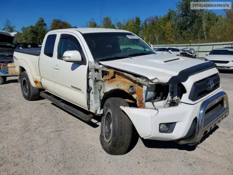 2014 Toyota Tacoma V6 VIN 5TFUU4EN3EX096576 фото 4