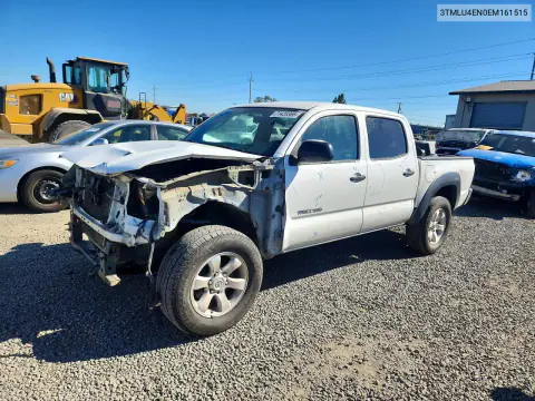 3TMLU4EN0EM161515 — 2014 Toyota Tacoma, Передняя часть, фото до ремонта