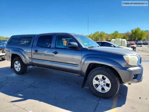 2014 Toyota Tacoma Double Cab Long Bed VIN 3TMMU4FN4EM069214 фото 4