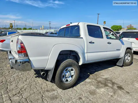 2015 Toyota Tacoma Double Cab Prerunner VIN 3TMJU4GN9FM178142 фото 3