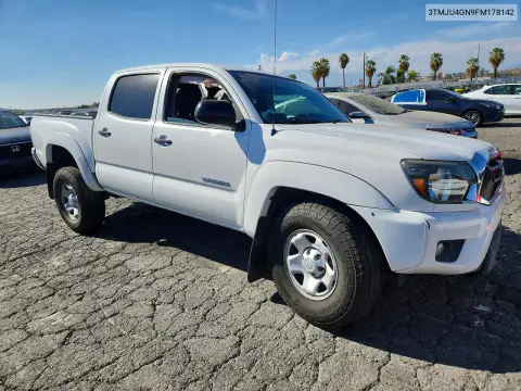 2015 Toyota Tacoma Double Cab Prerunner VIN 3TMJU4GN9FM178142 фото 4