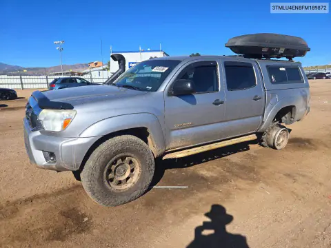 2015 Toyota Tacoma V6 VIN 3TMLU4EN8FM189872 фото 1