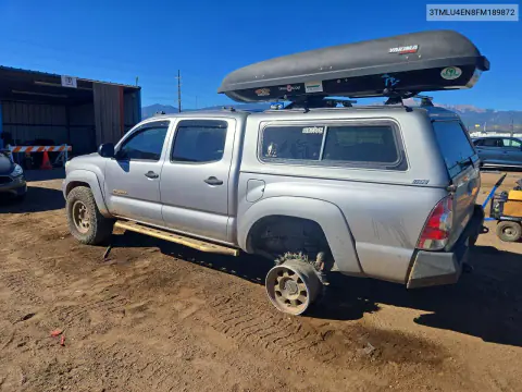2015 Toyota Tacoma V6 VIN 3TMLU4EN8FM189872 фото 2