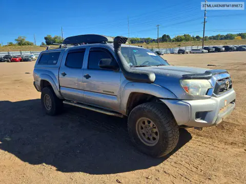 2015 Toyota Tacoma V6 VIN 3TMLU4EN8FM189872 фото 4