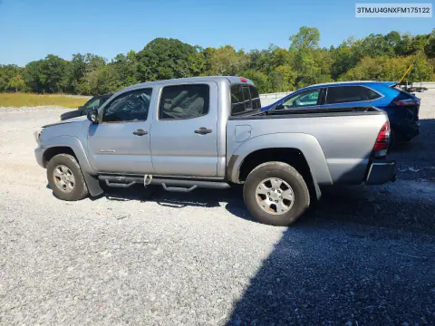 2015 Toyota Tacoma Double Cab Prerunner VIN 3TMJU4GNXFM175122 фото 2