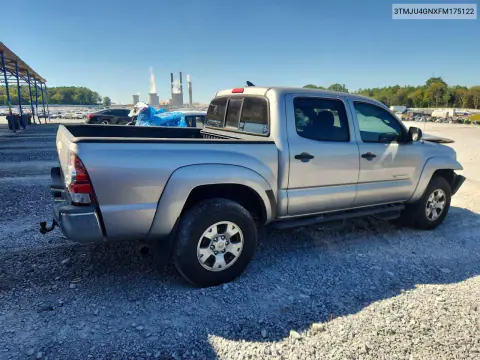 2015 Toyota Tacoma Double Cab Prerunner VIN 3TMJU4GNXFM175122 фото 3
