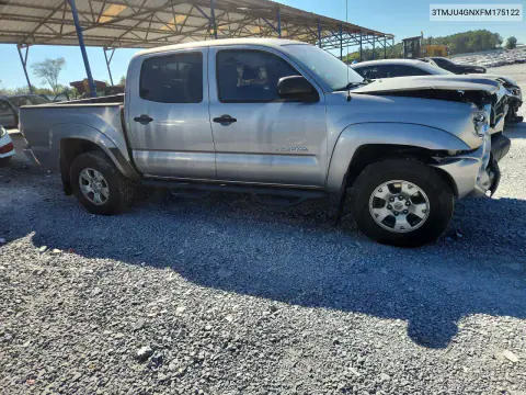 2015 Toyota Tacoma Double Cab Prerunner VIN 3TMJU4GNXFM175122 фото 4