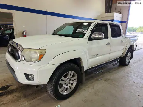 2015 Toyota Tacoma V6 VIN 3TMLU4EN9FM186589 фото 1