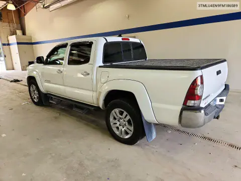 2015 Toyota Tacoma V6 VIN 3TMLU4EN9FM186589 фото 2