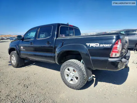 2015 Toyota Tacoma V6 VIN 3TMLU4EN2FM191388 фото 2