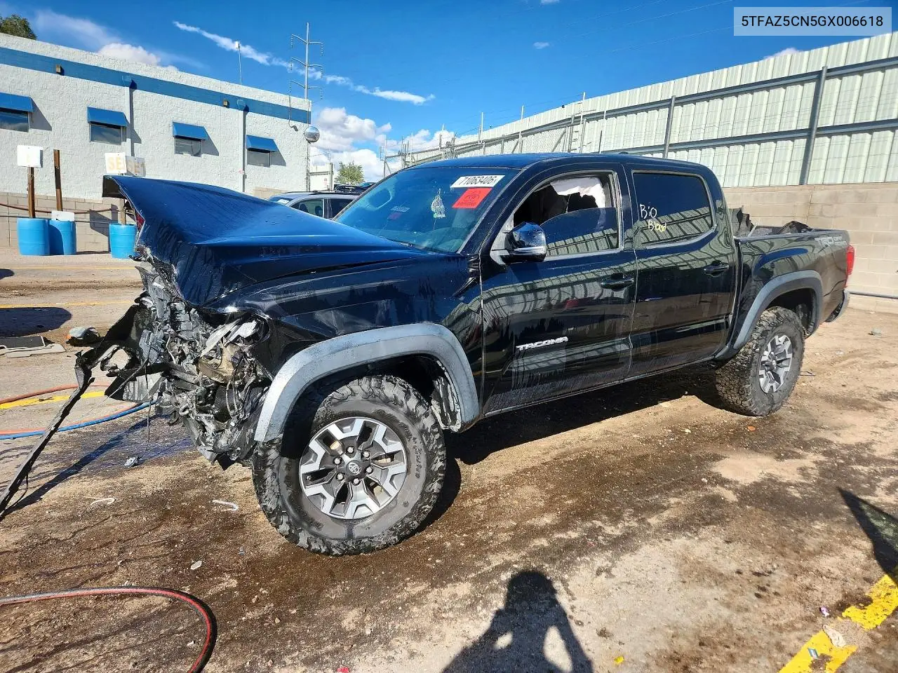2016 Toyota Tacoma Trd Off-Road VIN 5TFAZ5CN5GX006618 фото 1