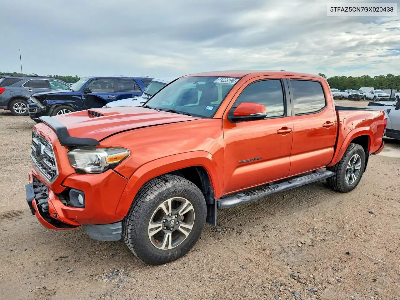 2016 Toyota Tacoma Trd Sport VIN 5TFAZ5CN7GX020438 фото 1