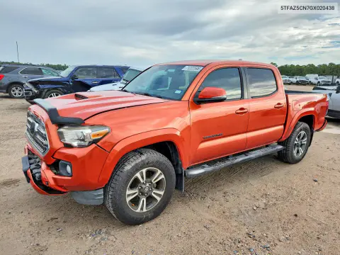 5TFAZ5CN7GX020438 — 2016 Toyota Tacoma, Передняя часть, фото до ремонта
