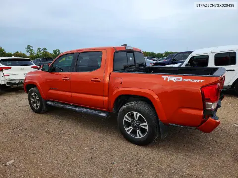 2016 Toyota Tacoma Trd Sport VIN 5TFAZ5CN7GX020438 фото 2